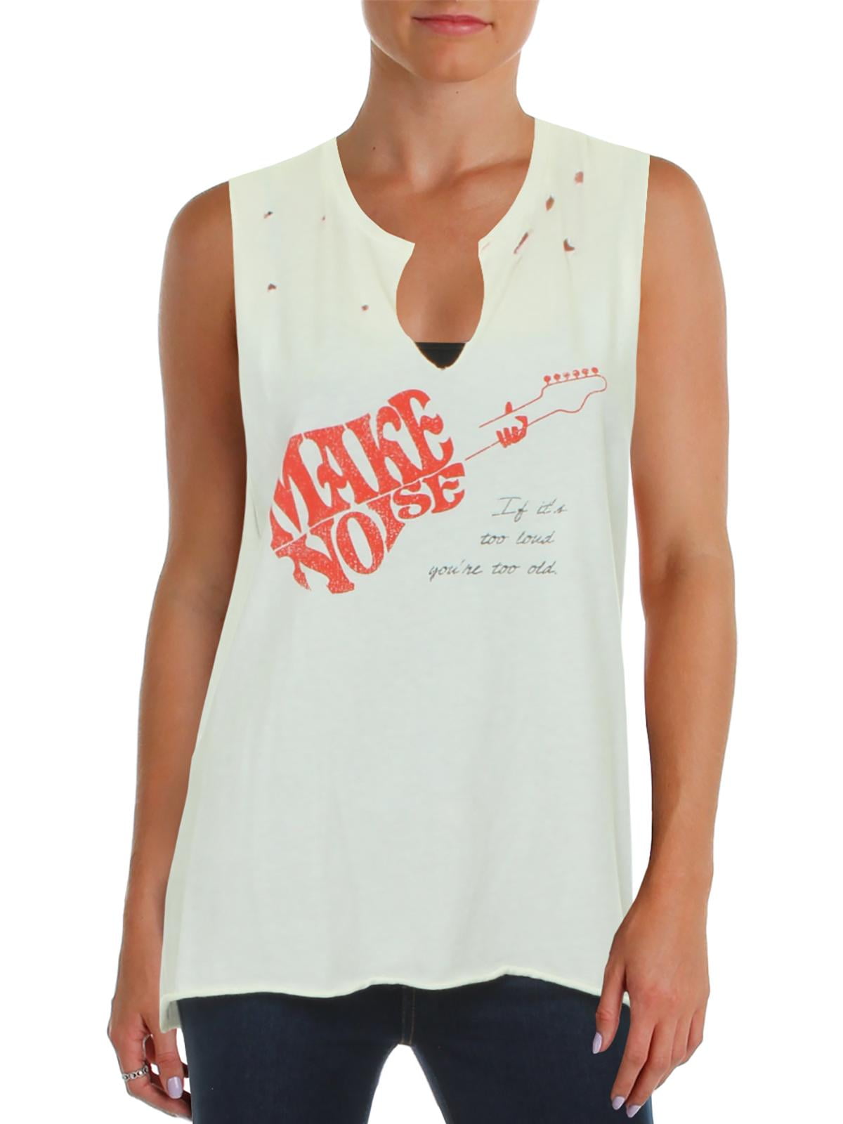 TooLoud Plur Squares Color Muscle Shirt