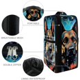 thumbnail image 4 of Shepherd Dog Polyester Shoe Boxes Organizer Storage Solution for Closet, 23x31cm/9x12in,, Space-saving Design for Shoes Organization - Grey, 4 of 7