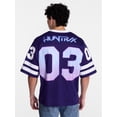 thumbnail image 3 of KPop Demon Hunters Men's & Big Men's Huntrix Graphic Jersey, Sizes XS-5XL, 3 of 5
