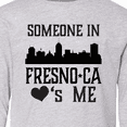 thumbnail image 4 of Inktastic Fresno California Someone Loves Me Skyline Long Sleeve Youth T-Shirt, 4 of 5