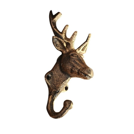 

Antler Coat Hook Iron Wall Hook Coat Hook Suitable for Bathroom and Kitchen