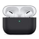thumbnail image 1 of Funda protectora de silicona para funda AirPods Pro, funda ultrafina resistente a golpes y arañazos para funda de carga AirPods Pro, negro Xemadio 2033034, 1 of 9