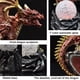 thumbnail image 4 of Base de resina de Lava para Halloween, estatuas de dragón luminiscentes, huevos de dinosaurio, dragón sagrado de batalla, adornos para decoración de Halloween, regalos, 4 of 4