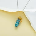 thumbnail image 5 of DVEATR 925 Sterling Silver Elephant Necklace for Women Men Reiki Healing Crystal Hexagonal Gemstone Birthstone Pendant Jewelry for Mom Her, 5 of 10