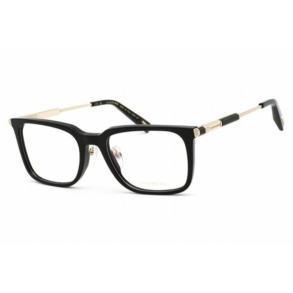 Chopard VCH344 0700 Men's Shiny Black and Gold Frame Eyeglasses