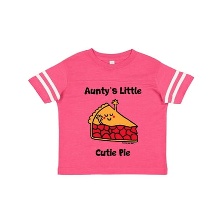 

Inktastic Aunty s Little Cutie Pie Gift Toddler Boy or Toddler Girl T-Shirt