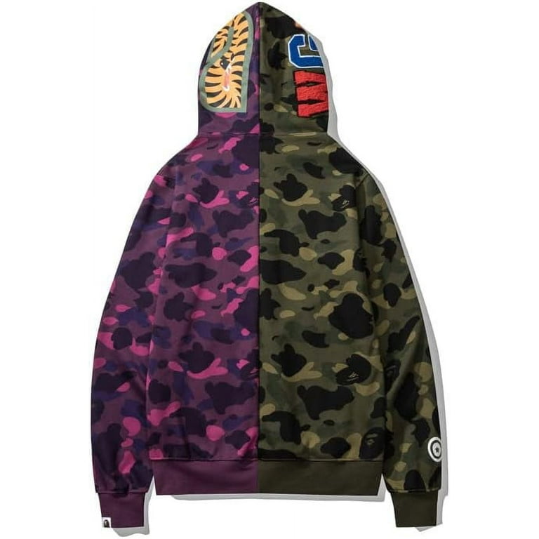 Bape hoodie mix camo online