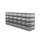 thumbnail image 1 of Zapatera Apilable Alexa Humo Set de 24 Piezas AGBOX | Organización Eficiente y Modular para Maximizar tu Espacio, 1 of 3