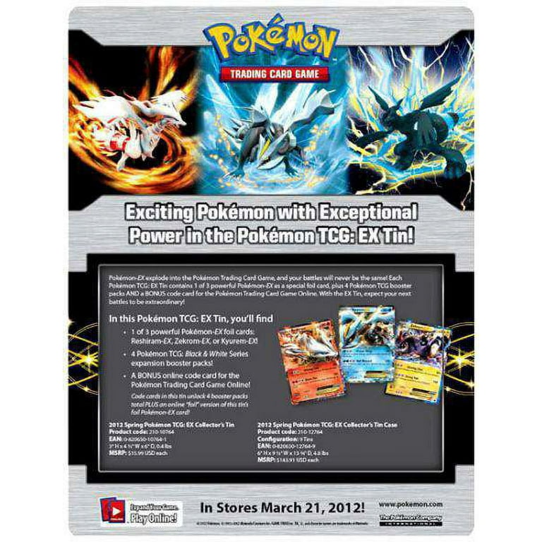 Zekrom-EX Collector's Tin Code Card - Pokemon Singles » Pokemon TCGO Code  Cards - Collector's Cache