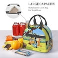 thumbnail image 5 of Kowoue Bluey Pattern Insulated Lunch Bag with Detachable Shoulder Strap - Portable Water-Resistant & Durable, Perfect for Work, School, and Picnic, 5 of 7