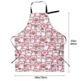 thumbnail image 5 of Bingfone Kawaii Pig Apron Gifts For Men, Women Professional Grade Chef Apron for Kitchen,BBQ & Grill, 5 of 8