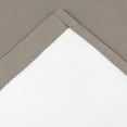 thumbnail image 3 of Rod Pocket Energy Efficient 100% Blackout Window Treatment Valance 18" Long, Taupe, 3 of 4