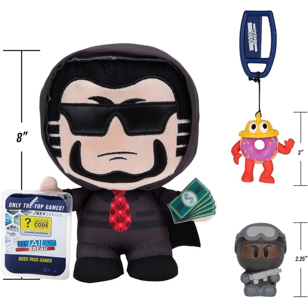 DevSeries Jailbreak Bundle - 3 Codes, Plush, Squooshems, Hanger