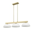 thumbnail image 4 of Z-Lite Cobalt 3 Light Billiard, Steel Frame, Matte Opal Shade Color, 4 of 7