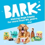 BARK Good Vibes Gary Durable Plush Dog Toy for Active Chewers