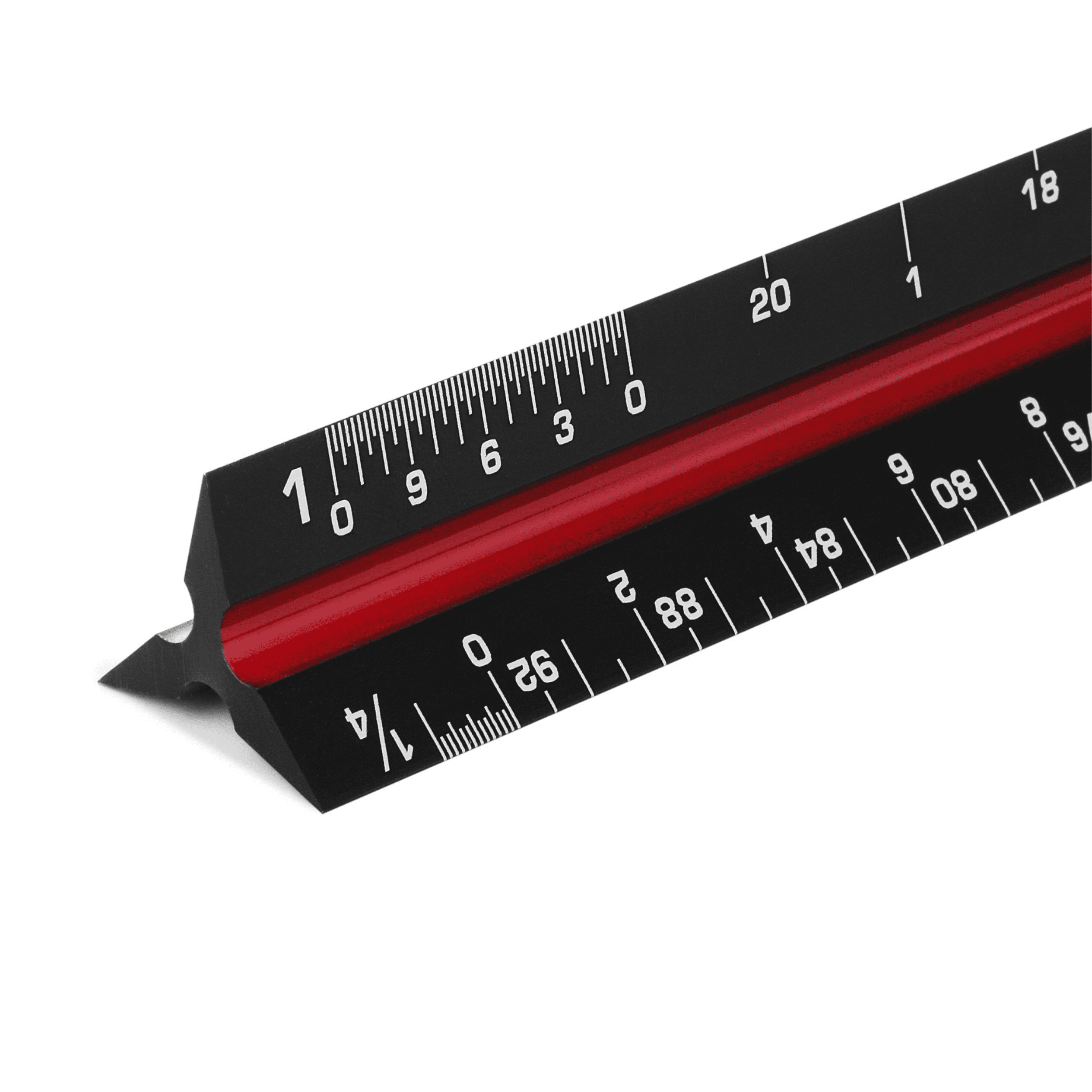 30cm Aluminium Scale Ruler Engineers Architects Building Plans Technical Drawing 