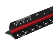 Mr. Pen- Architectural Scale, Scale Ruler, 12 inch, Black, Scale Ruler Contractor, Architect Scale