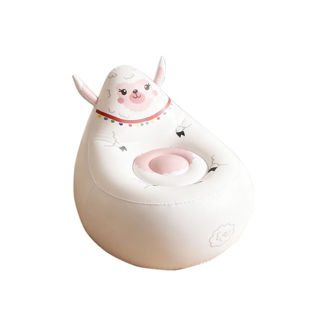 A Inflatable Lounger Chair Portable Air Sofa With Animal Design For Indoor Outdoor Relaxation