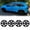 black, variant on 17 inch Hubcaps for 2019-2025 Toyota RAV4 Snap-On Installation Black Lacquer, ABS+PC Steel Wheel Rim Covers (4 Pack)
