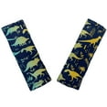 thumbnail image 1 of Funda de cojín para asiento de coche de bebé, correa, estampado de dinosaurios, 1 of 9