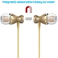 thumbnail image 6 of 2 Packs Magnetic Earbud Headphones with Remote & Microphone, DaKuan in Ear Earphone Stereo Sound Noise Isolating Tangle Free for Smartphones, Laptops, Gaming, Fits All 3.5mm Interface Device, 6 of 9