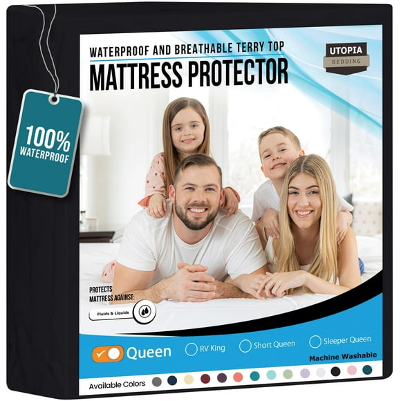 Protector de colchón Utopia Bedding impermeable tamaño queen