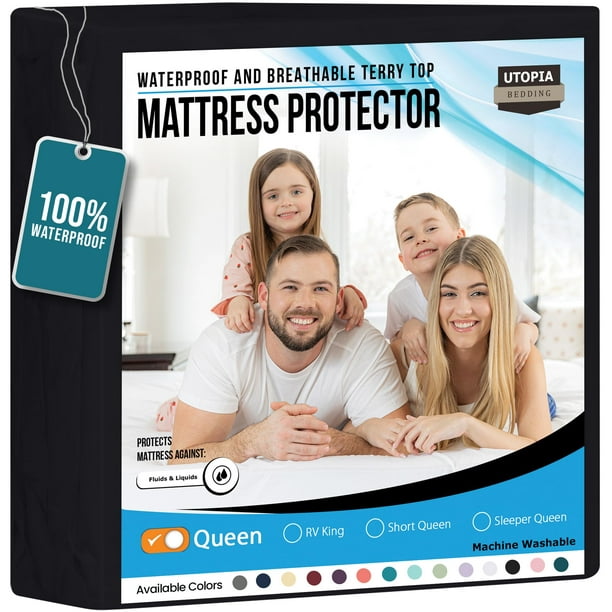 Protector de colchón Utopia Bedding impermeable tamaño queen