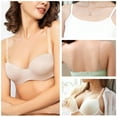 thumbnail image 2 of Youkk 6pack/lot Invisible Clear Bra Strap Easy Operation And Comfortable Stretchy Clear Bra Straps, 2 of 6
