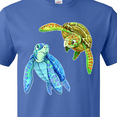 thumbnail image 4 of Inktastic Sea Turtles Swimming Together T-Shirt, 4 of 5