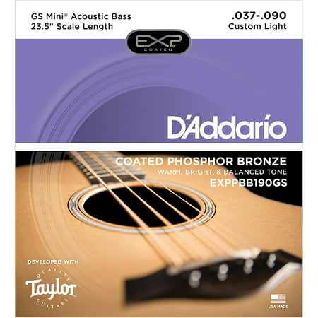 D'Addario Taylor GS Mini Bass Strings (Taylor Gs Mini Best Price)