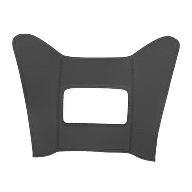Rear Exhaust Vent Kick Mat Armrest Box Anti Kick Pad Backseat Protector for Seal Black