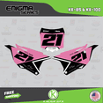 thumbnail image 4 of Kalair GFX Graphics Kit for Kawasaki KX100 (2014-2021) Enigma Series, 4 of 5