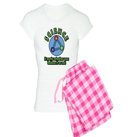 

CafePress - Science It Works Whether Yo - Women s Light Pajamas