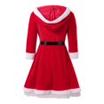 thumbnail image 6 of Lingerie for Women Santa For Festive Holiday Dress With Elegant Lace Trim And Adjustable Straps For Party Performance Red S, 6 of 9
