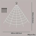 thumbnail image 1 of 1pc, Large Spider Web Hanging Net for Halloween Decor and Scene Arrangement, 1 of 4