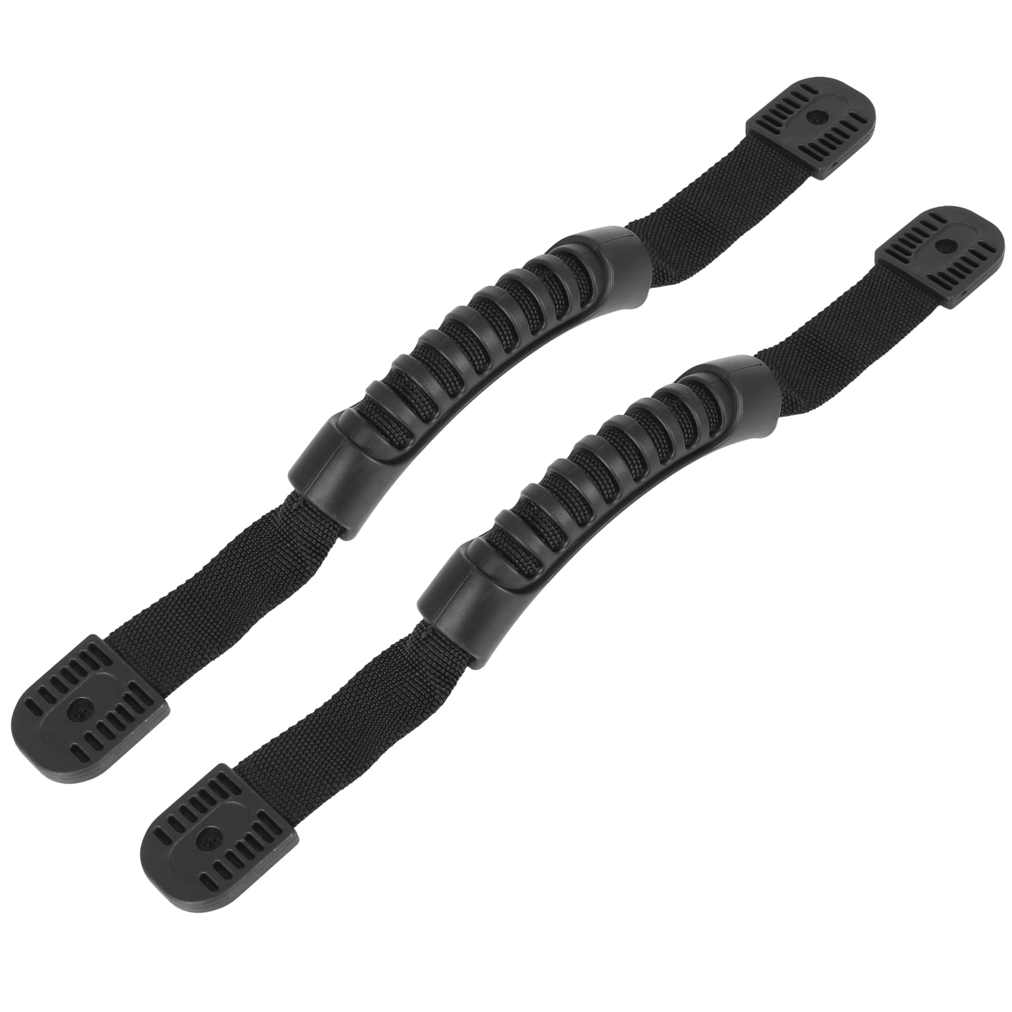 Unique Bargains 2 Pcs Universal Rubber Kayak Carry Grab Handle with Single Hole Round Base Black for Kayak Boat Canoe