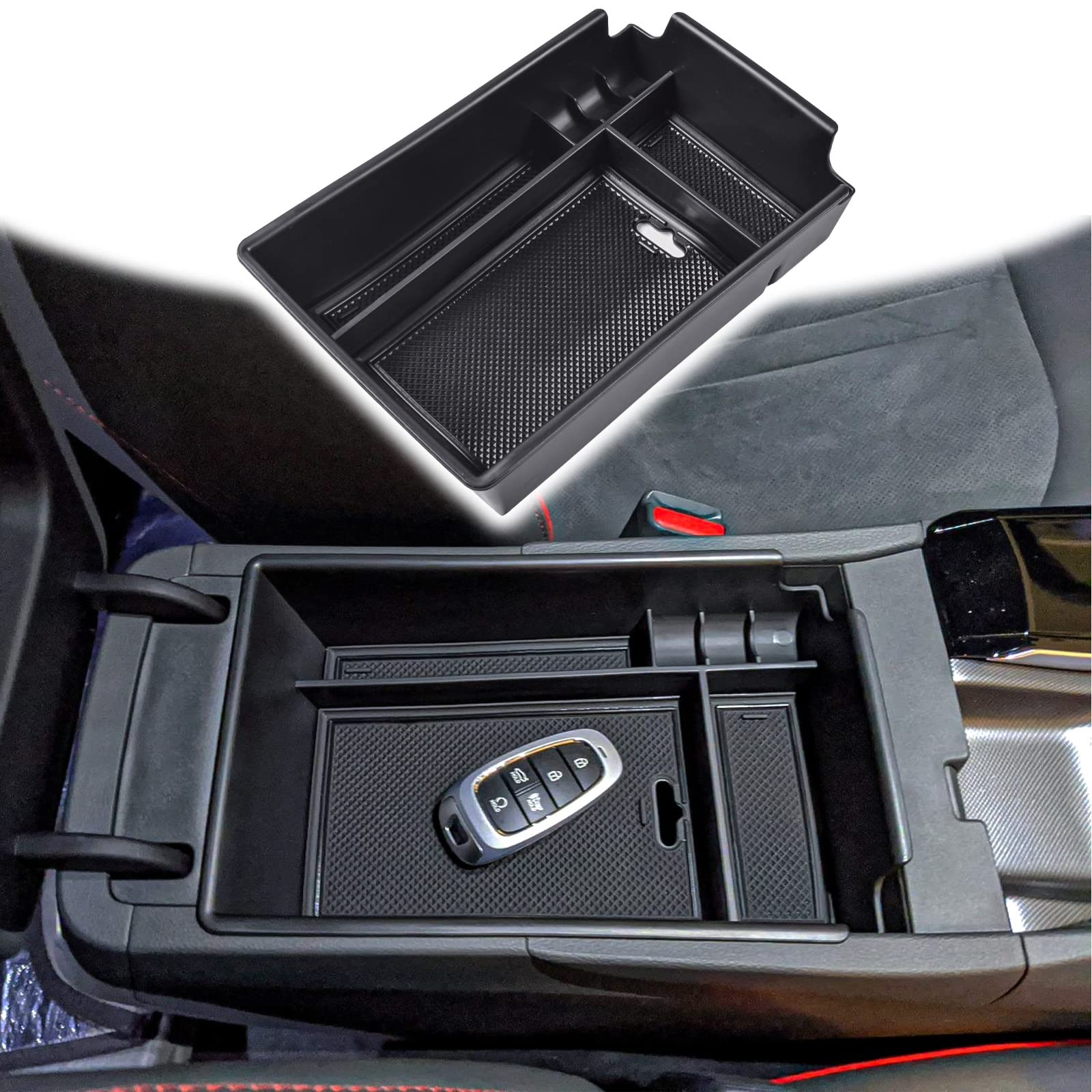 TACOBRO Center Console Organizer Compatible with Hyundai Sonata 2020