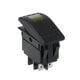 thumbnail image 1 of Interruptor basculante para automóvil, 20 A/12 V, 4 pines, color negro, resistente al agua, interruptor de encendido y apagado, color verde, 1 of 5