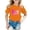 a-Orange, variant on WMQPNNS Girls Summer Tops Casual Short Sleeve T-Shirts Kids Graphic Tees Size 7/8 Crewneck Cotton T Shirt Printed Casual Loose Tunic Shirt Printed Tops(Size 7-8 Years, a-Pink)