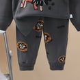 thumbnail image 5 of HCNTES Toddler Fall Outfits for Girl Boy Girl Long Sleeve Hoodie Top and Long Sweatpants Set Toddler Sweatsuit(Style2,2-3 Years), 5 of 7