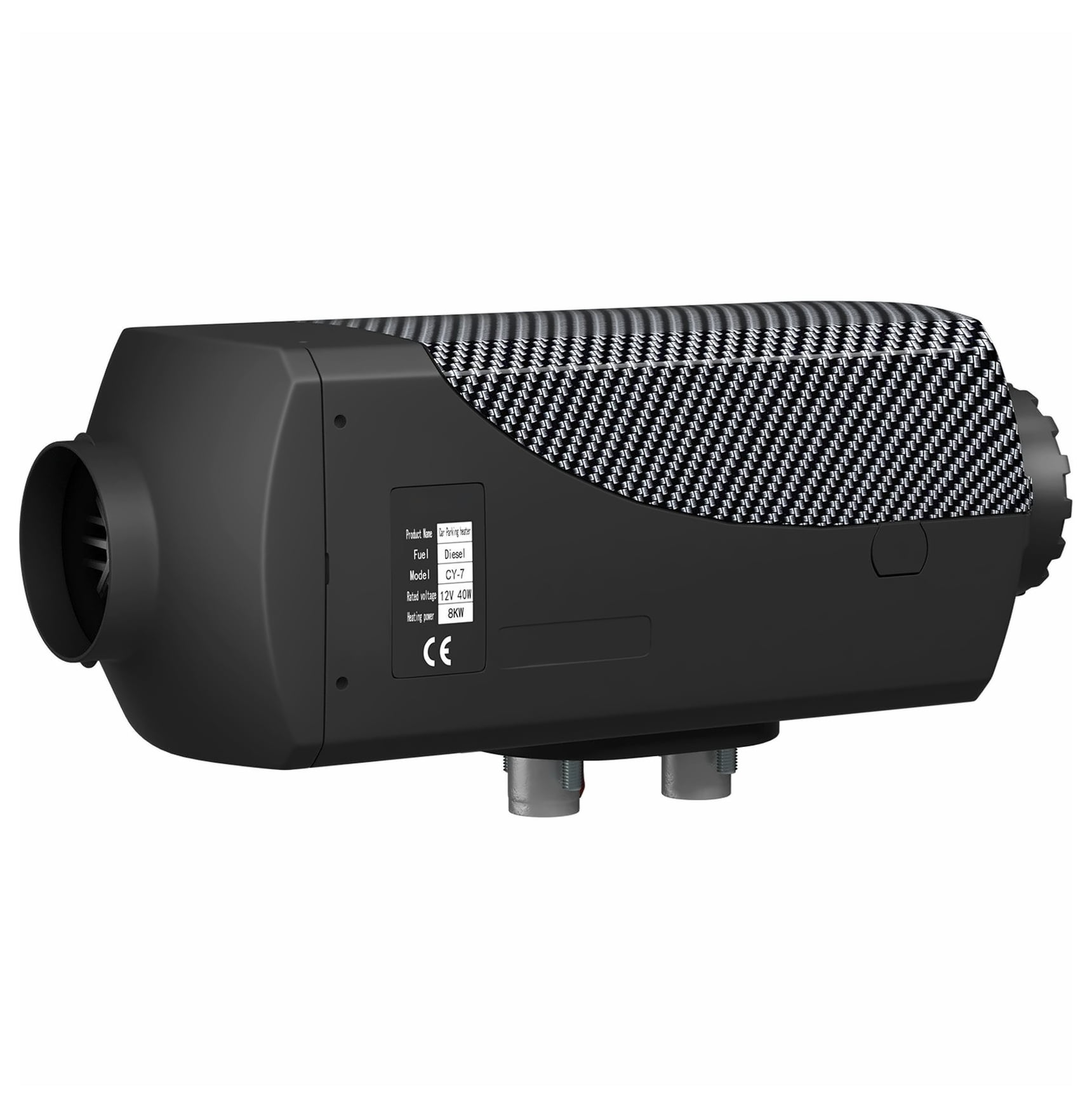 8KW Diesel Air Heater 12V Remote Control Parking Heater for RV, Truck, Boat, Bus - 100% Combustion, Low Noise, LCD Control
