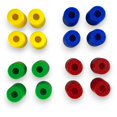 thumbnail image 2 of Piezas de repuesto para juego de mesa Trouble, 16 unidades, color rojo, verde, azul y amarillo, 2 of 9