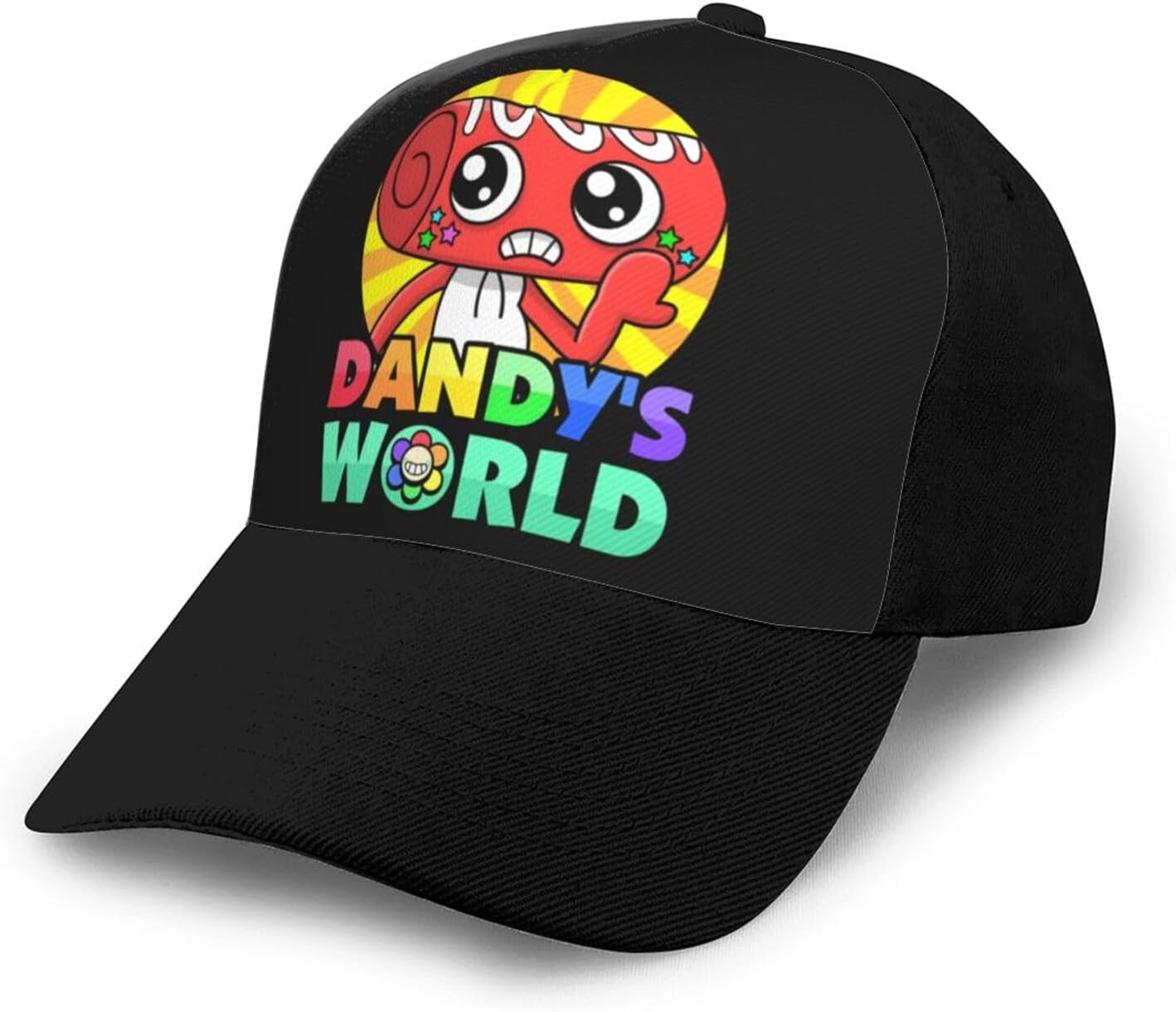 Dandys World Printed Adjustable Fashion Baseball Cap for Men and Women