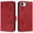 B-2, variant on Case Compatible for iPhone SE4,PU Leather Phone Case Kickstand Blocking Flip Case Card Slots Wrist Strap Relief Engraved Pattern Magnetic Closure Folio Case-A02