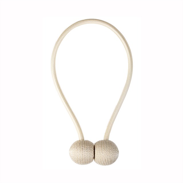 Attaches de Rideaux Magnétiques Attache de Rideau Magnétique Tressage Boucles de Rideaux (Beige2)