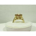 thumbnail image 3 of 3ct Marquise Cut Fire Opal & Ruby 14K Yellow Gold Plated Wedding Engagement Ring - 8, 3 of 5