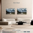 thumbnail image 4 of Elephant Stock Banff Highway Mountain Scene Wall Art - Horizontal Canvas Wall Art - Living Room Wall Decor - Transportation Canvas - Black And Blue Decor - 51" x 34", 4 of 8