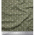 thumbnail image 1 of Soimoi Polyester Crepe Fabric Compass,Scale & Calculator Education Theme Fabric Prints by Yard 42 Inch Wide, 1 of 3