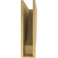 thumbnail image 4 of 6"W x 24"D x 24"H Thin Alpine Rough Cedar Woodgrain TimberThane Corbel, Primed Tan, 4 of 6