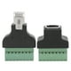 thumbnail image 2 of Enchufe Macho Hembra RJ45, Adaptador Macho Hembra RJ45 A 8 Pines, Enchufe Hembra Macho De Plástico A Tornillo AV Puertos De Vídeo RJ45 Para Red, 2 of 7
